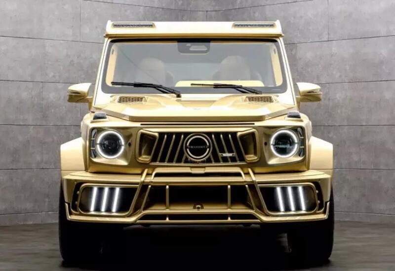 Mansory выпустил золотой Mercedes G-Class с мощным мотором