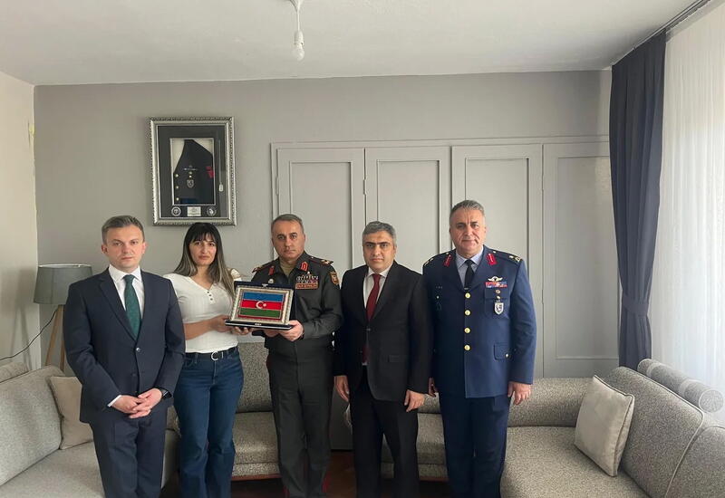 Военный атташе Азербайджана в Турции встретился с семьями погибших при крушении C-130 военнослужащих