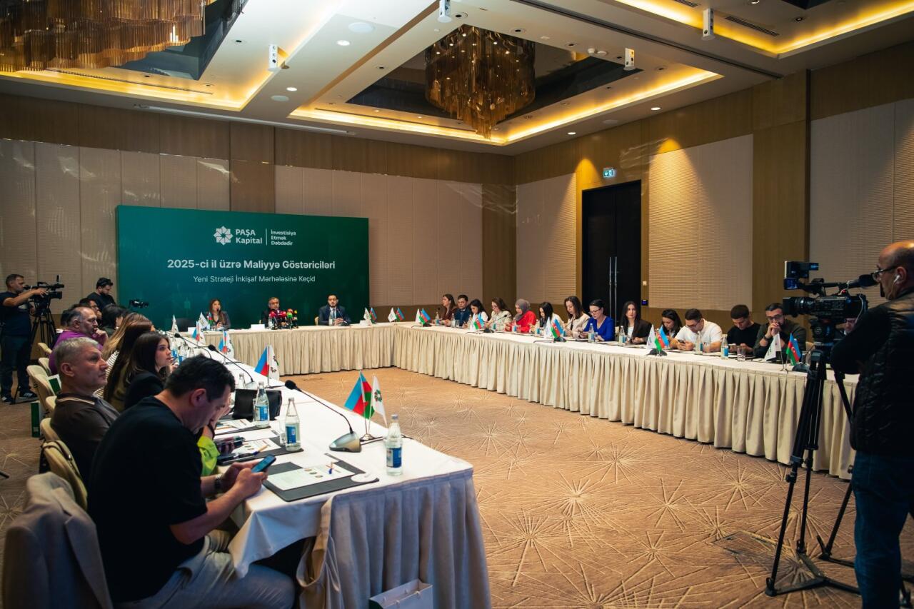 PAŞA Kapital 2025-ci ilin Maliyyə Göstəriciləri və Yeni Strateji İnkişaf Mərhələsinə dair Mətbuat Konfransı keçirib