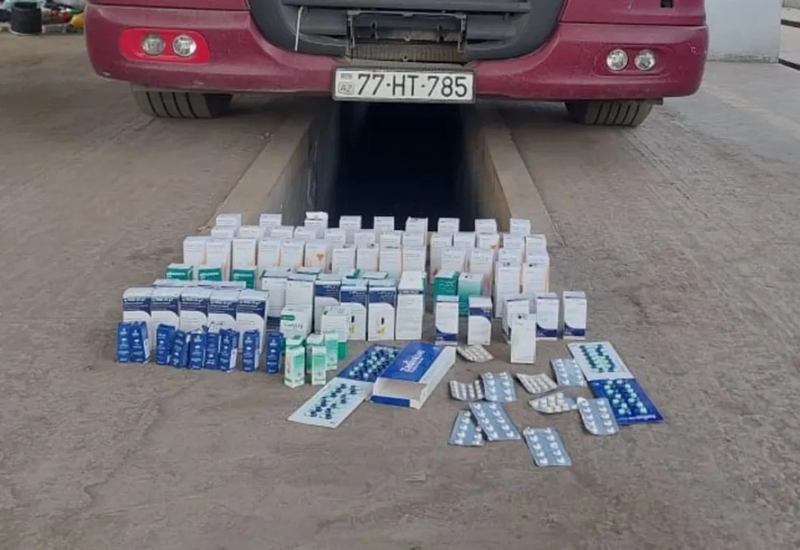 Sərhəddə 5 milyon 609 min 617 manat оlan qaçaqmal tutulub