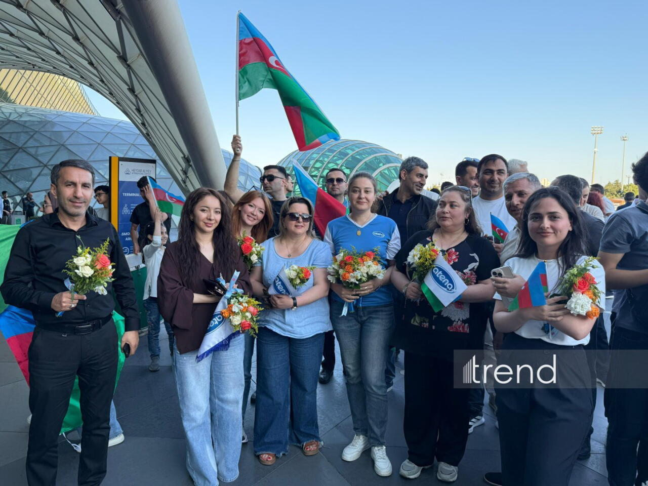 Avropa çempionu olan minifutbol üzrə Azərbaycan millisi vətənə qayıdıb