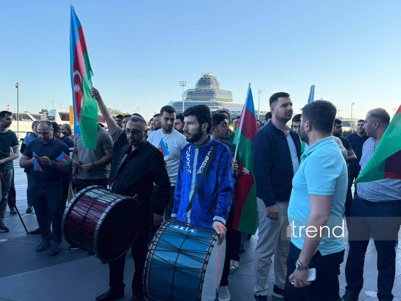 Avropa çempionu olan minifutbol üzrə Azərbaycan millisi vətənə qayıdıb