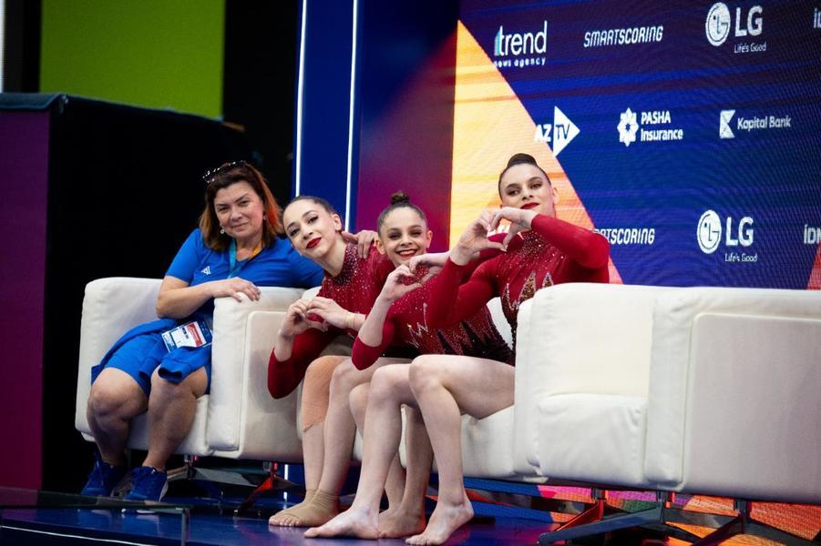Азербайджанские гимнасты вышли в финал Кубка мира