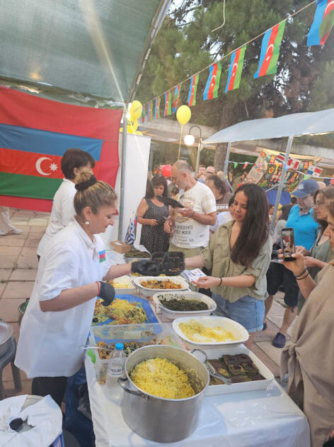 Азербайджанская кухня представлена на международном продовольственном фестивале в Салониках