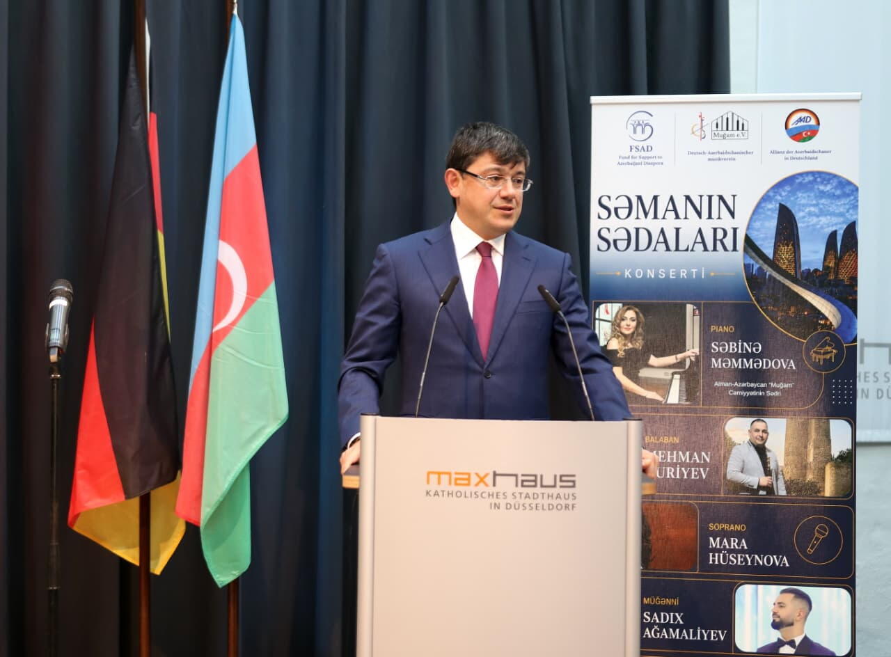 Almaniyada 15 İyun Milli Qurtuluş Günü münasibətilə təntənəli tədbir təşkil olunub