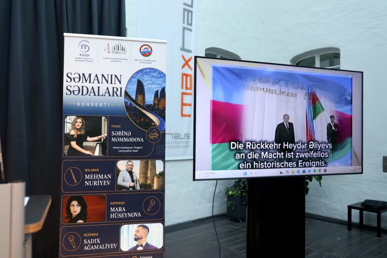 Almaniyada 15 İyun Milli Qurtuluş Günü münasibətilə təntənəli tədbir təşkil olunub