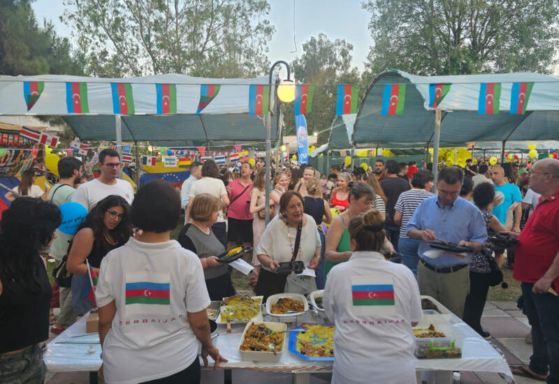 Азербайджанская кухня представлена на международном продовольственном фестивале в Салониках