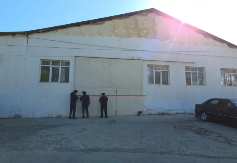 Mebel sexinin fəaliyyəti dayandırıldı