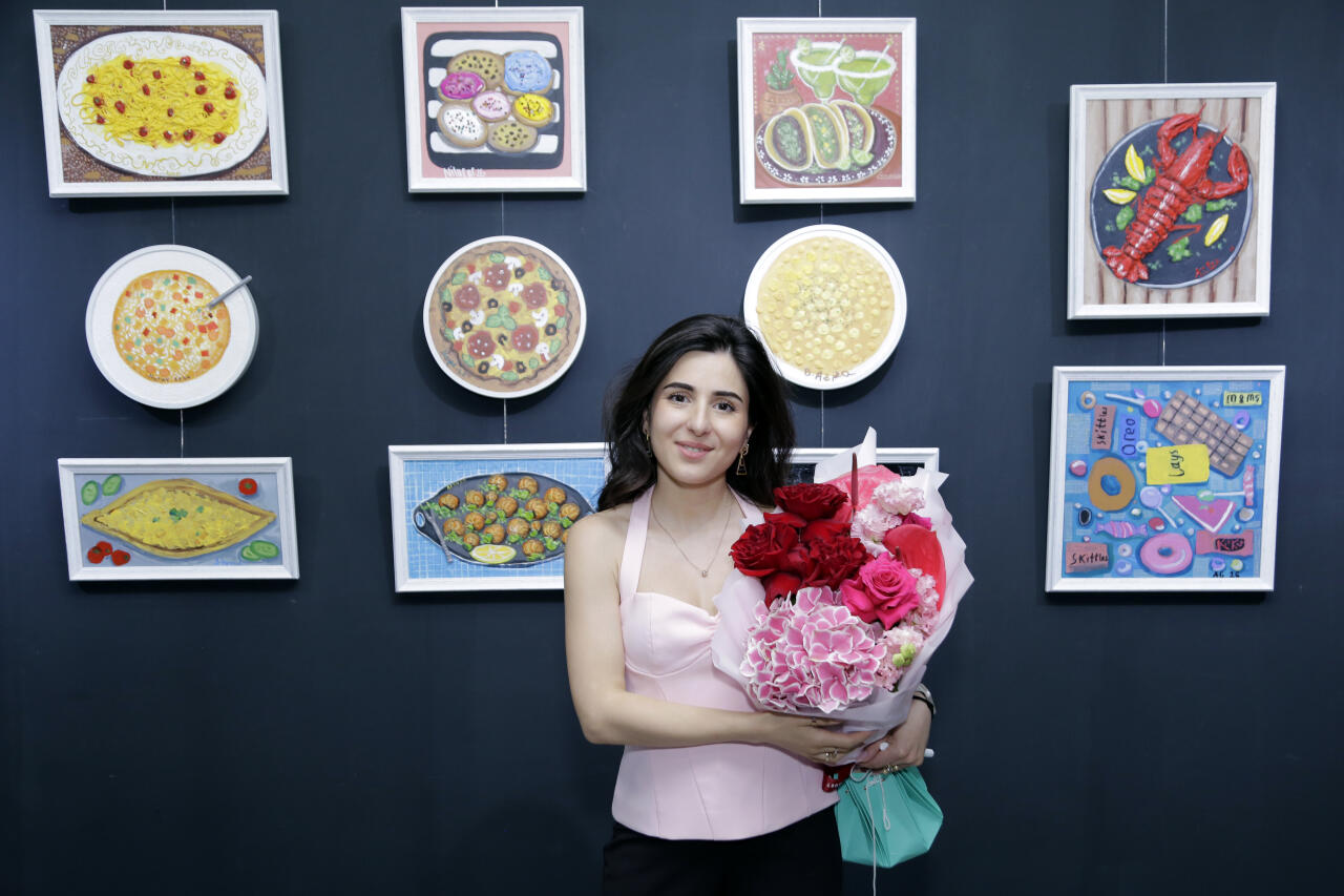 В Leyla Khazari Art Gallery состоялось открытие групповой выставки юных художников Tiny Worlds