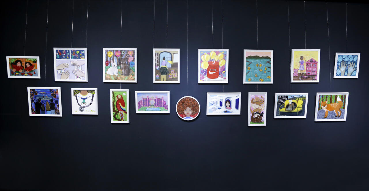 В Leyla Khazari Art Gallery состоялось открытие групповой выставки юных художников Tiny Worlds