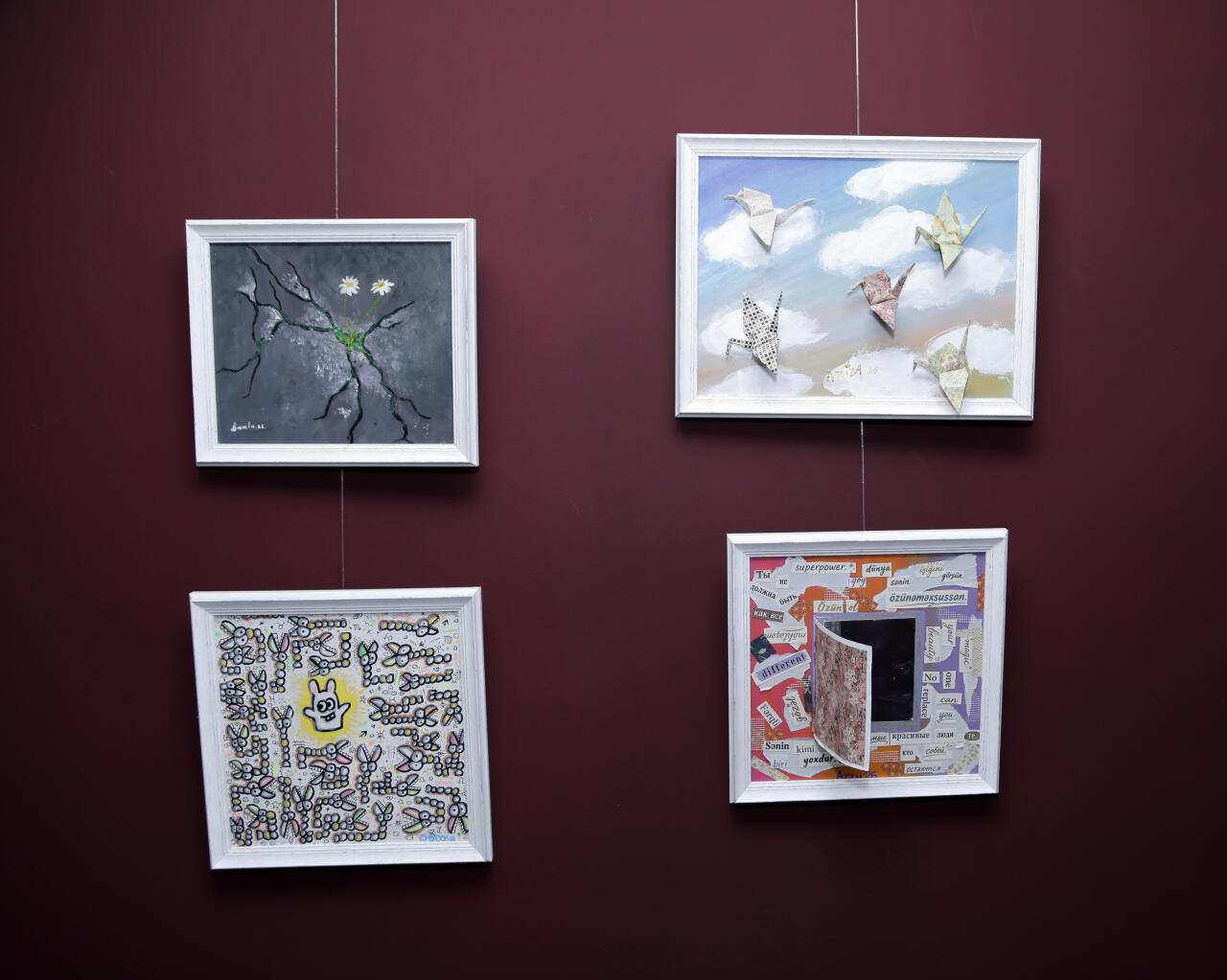 В Leyla Khazari Art Gallery состоялось открытие групповой выставки юных художников Tiny Worlds