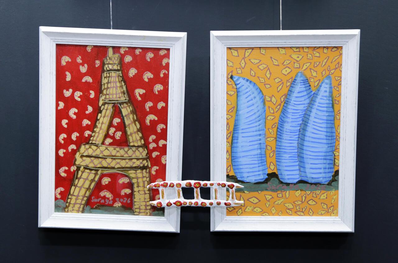 В Leyla Khazari Art Gallery состоялось открытие групповой выставки юных художников Tiny Worlds