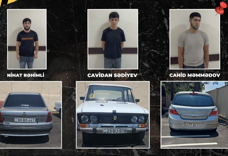 В Гёйчае задержаны автохулиганы