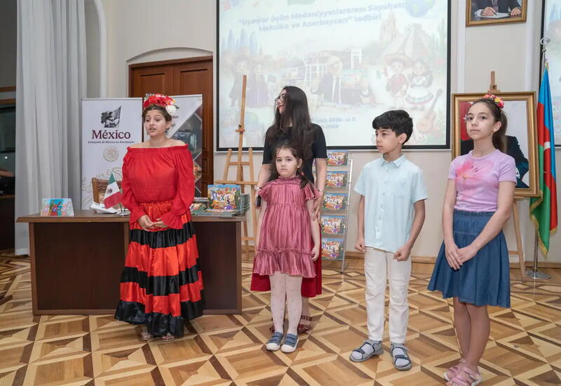 В Баку прошло мероприятие "Межкультурное путешествие для детей: Мексика и Азербайджан"