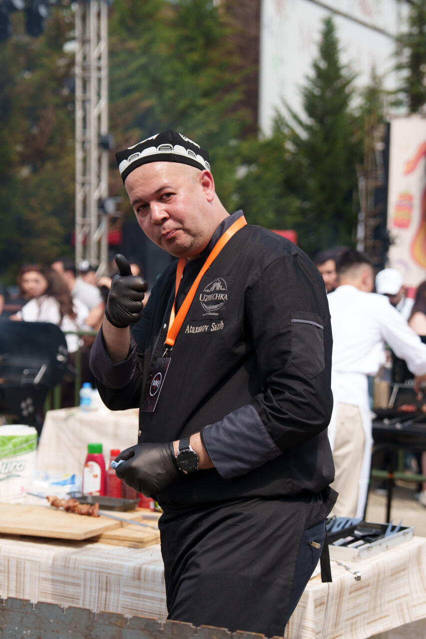 Первый день Международного фестиваля барбекю в Шамахы