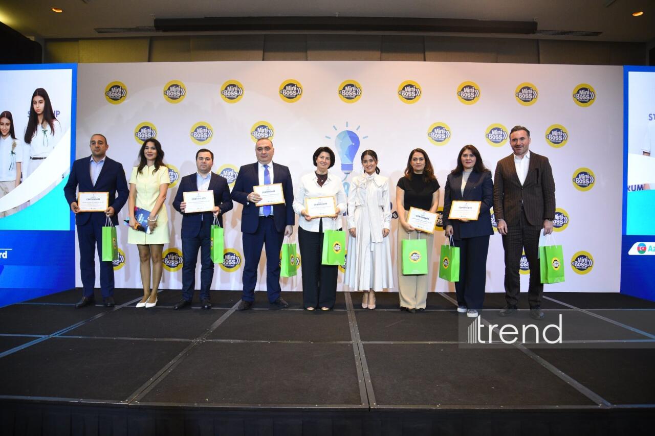 MiniBoss Business School Baku провел VI Национальный чемпионат по стартапам - определены лучшие проекты юных предпринимателей