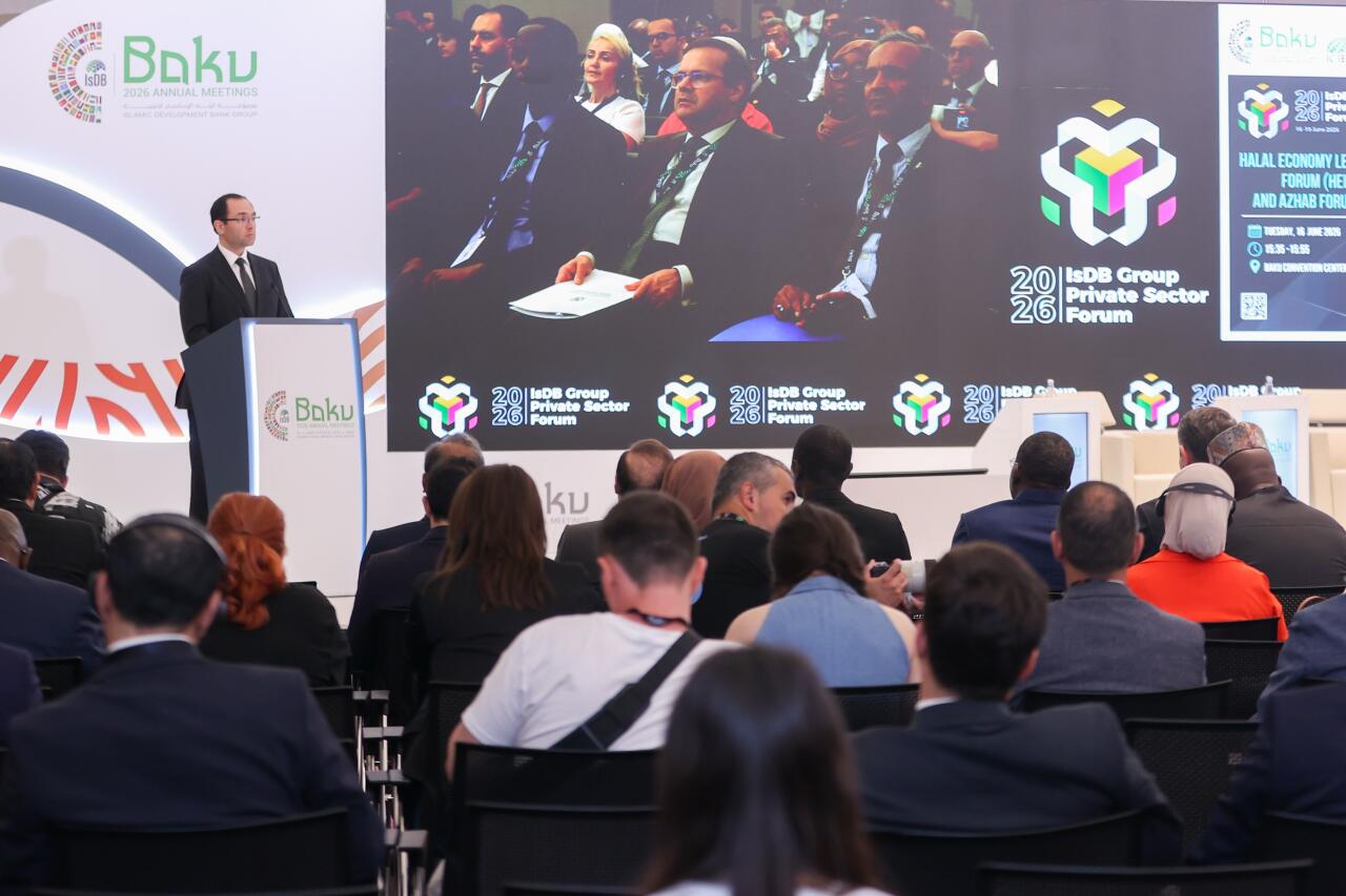 Bakıda keçirilən İslam İnkişaf Bankı Qrupunun 51-ci İllik Toplantıları çərçivəsində HELF Forum və AZHAB Forum keçirilib