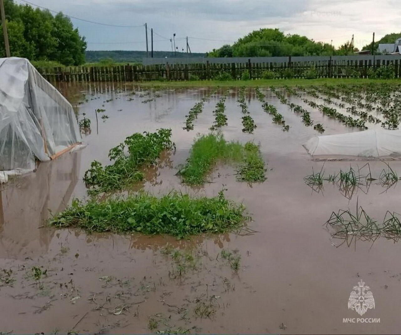 Россия под водой: проливные дожди затопили несколько регионов
