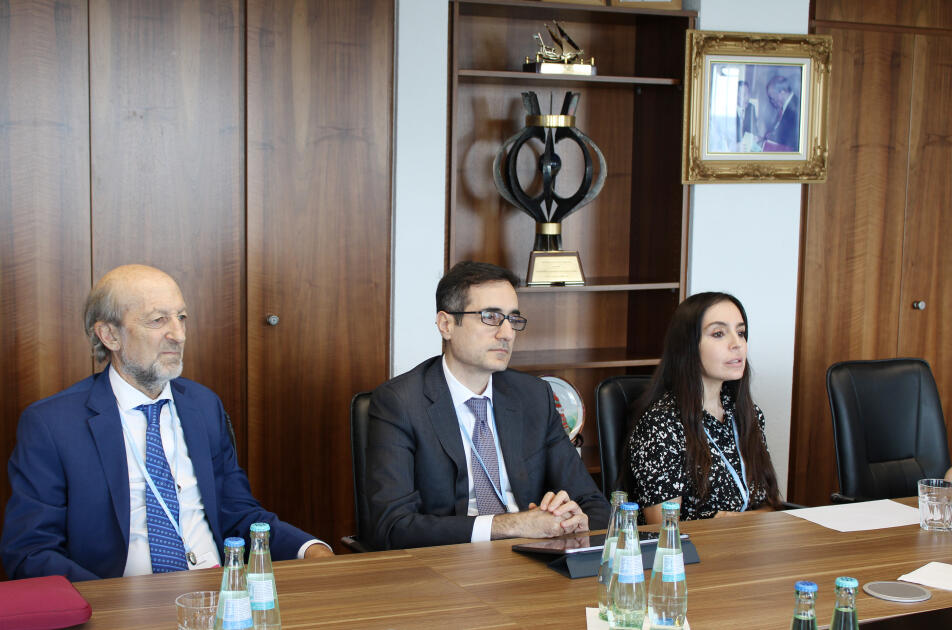 Heydər Əliyev Fondunun vitse-prezidenti Leyla Əliyeva Bonnda BMT-nin Baş katibinin müavini ilə görüşüb