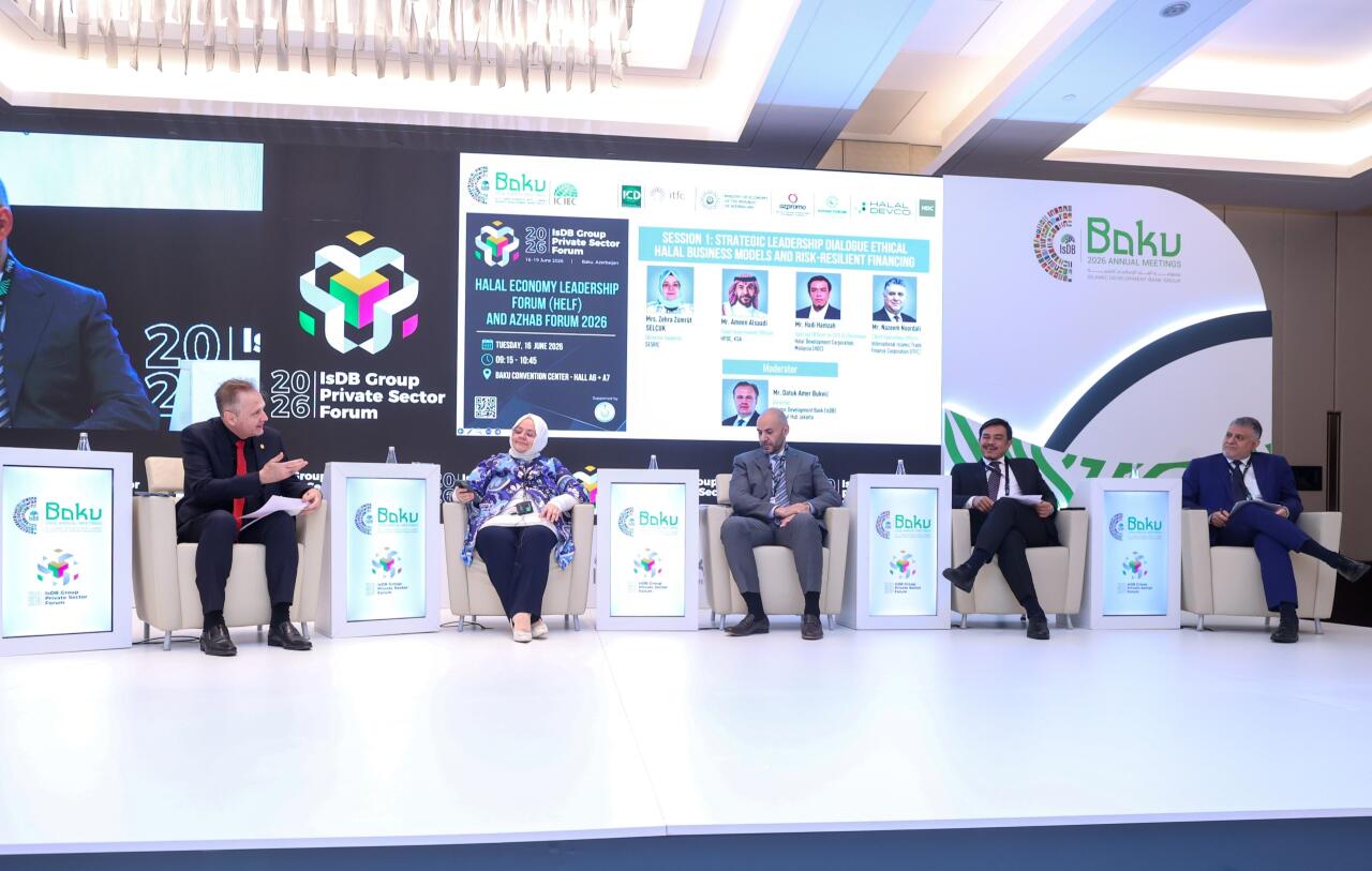 Bakıda keçirilən İslam İnkişaf Bankı Qrupunun 51-ci İllik Toplantıları çərçivəsində HELF Forum və AZHAB Forum keçirilib
