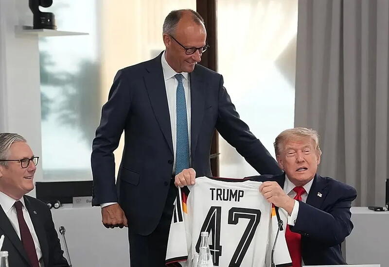 Мерц подарил Трампу футболку