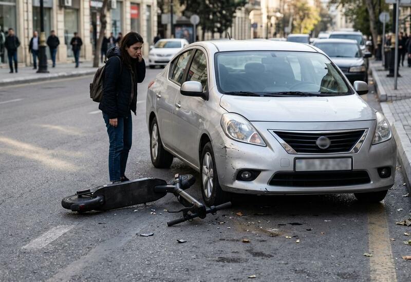 Skuterlə qəza baş verərsə zərəri kim