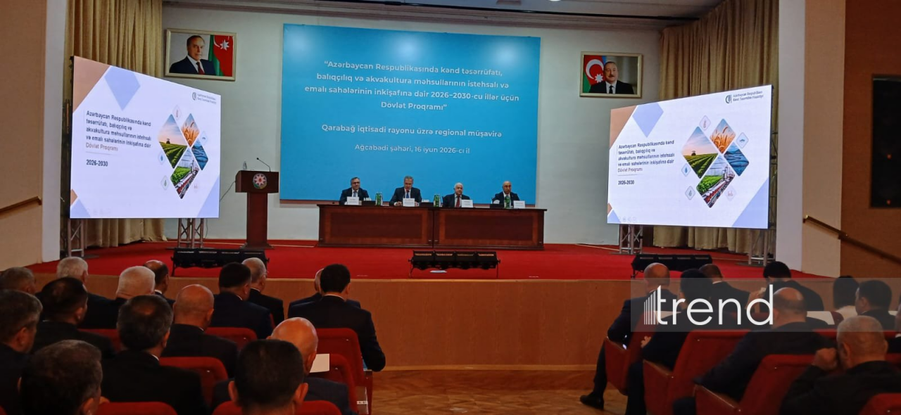 Ağcabədidə aqrar sahənin inkişafına dair yeni Dövlət Proqramı müzakirə olunur