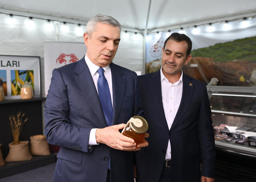 Xocalıda “Qoç Ət”in heyvandarlıq kompleksi ilə tanışlıq olub