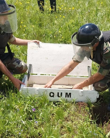 В Шахбузе найден элемент противотанкового гранатомета