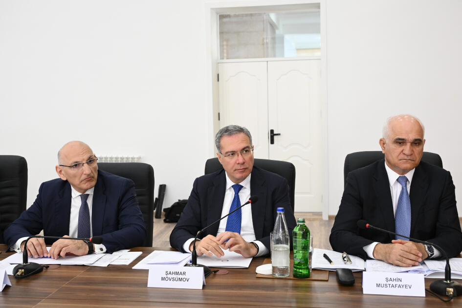 Əlaqələndirmə Qərargahının növbəti iclası Ağdərə şəhərində keçirilib