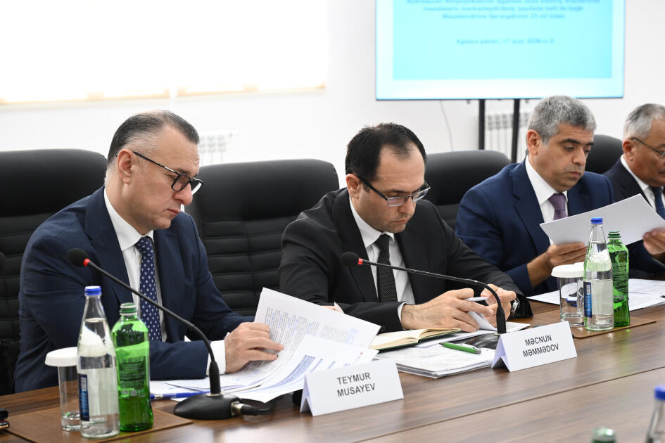 Əlaqələndirmə Qərargahının növbəti iclası Ağdərə şəhərində keçirilib