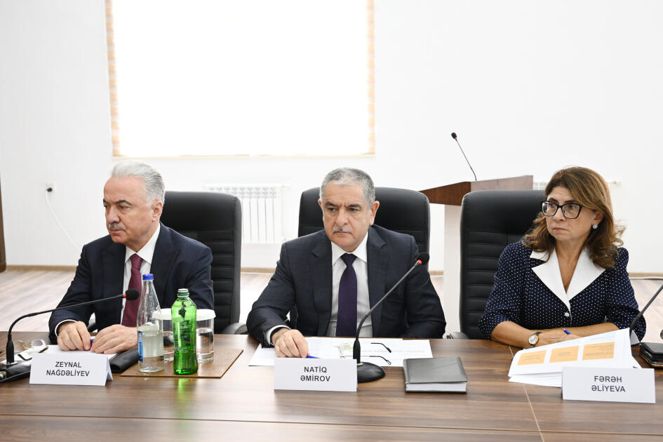 Əlaqələndirmə Qərargahının növbəti iclası Ağdərə şəhərində keçirilib