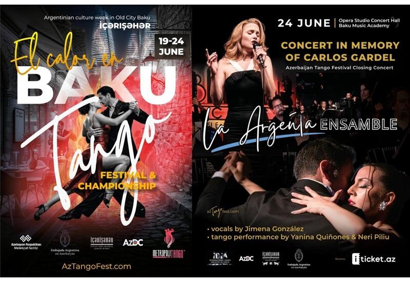 Ичеришехер примет торжественное открытие El Calor en Baku – Azerbaijan Tango Festival