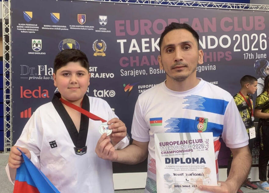 Азербайджанские таэквондисты стали победителями клубного чемпионата Европы