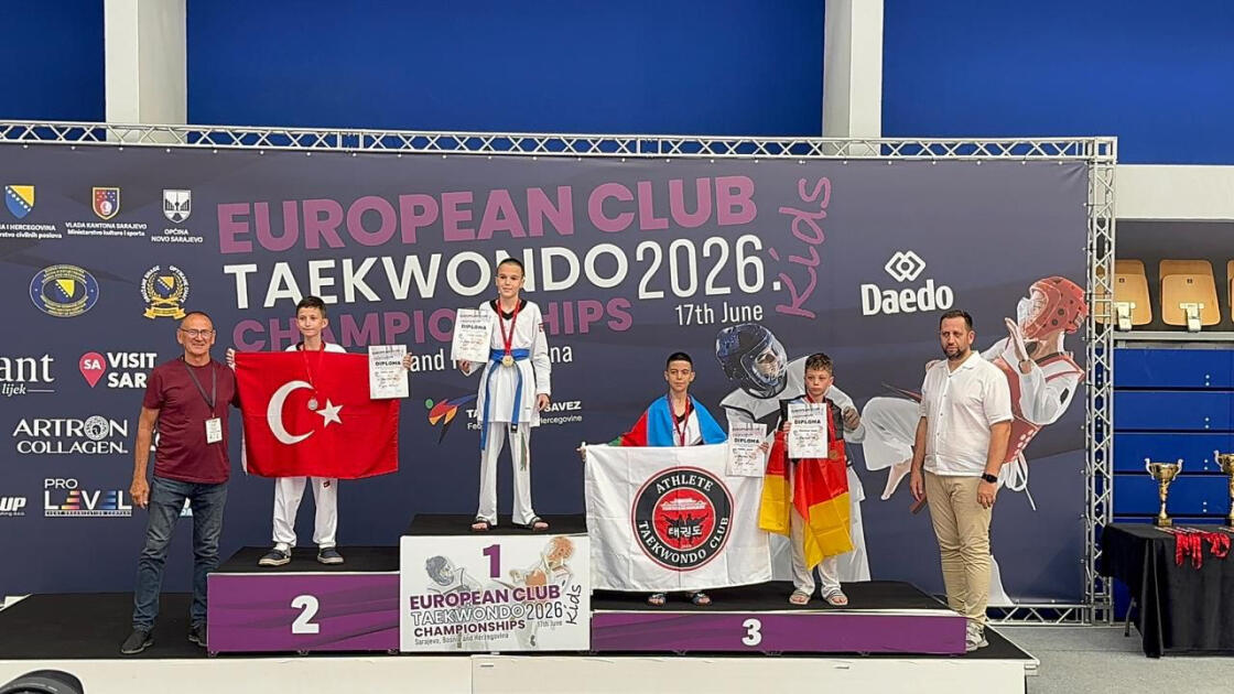 Азербайджанские таэквондисты стали победителями клубного чемпионата Европы
