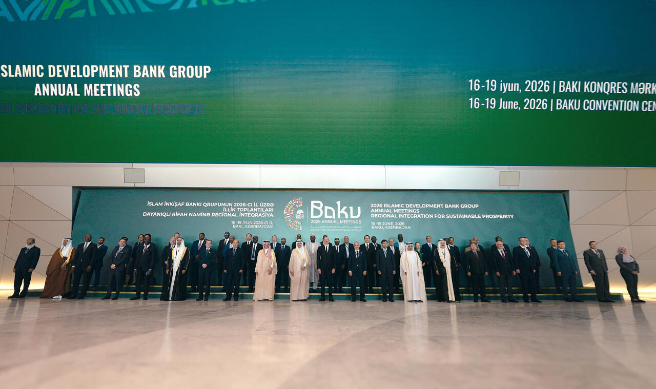 Prezident İlham Əliyevin iştirakı ilə Bakıda İslam İnkişaf Bankı Qrupunun 2026-cı il üzrə İllik Toplantılarının açılış mərasimi keçirilib