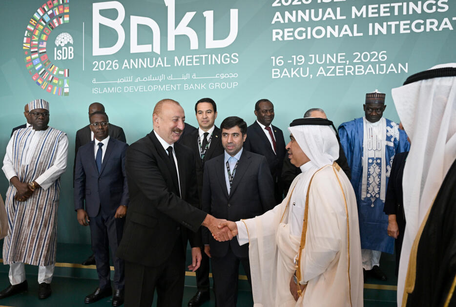 Prezident İlham Əliyevin iştirakı ilə Bakıda İslam İnkişaf Bankı Qrupunun 2026-cı il üzrə İllik Toplantılarının açılış mərasimi keçirilib