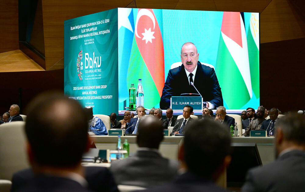 Prezident İlham Əliyevin iştirakı ilə Bakıda İslam İnkişaf Bankı Qrupunun 2026-cı il üzrə İllik Toplantılarının açılış mərasimi keçirilib