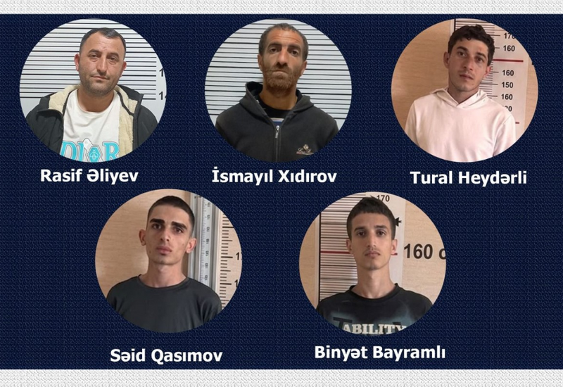 Oğurluq edən şəxslər saxlanıldı