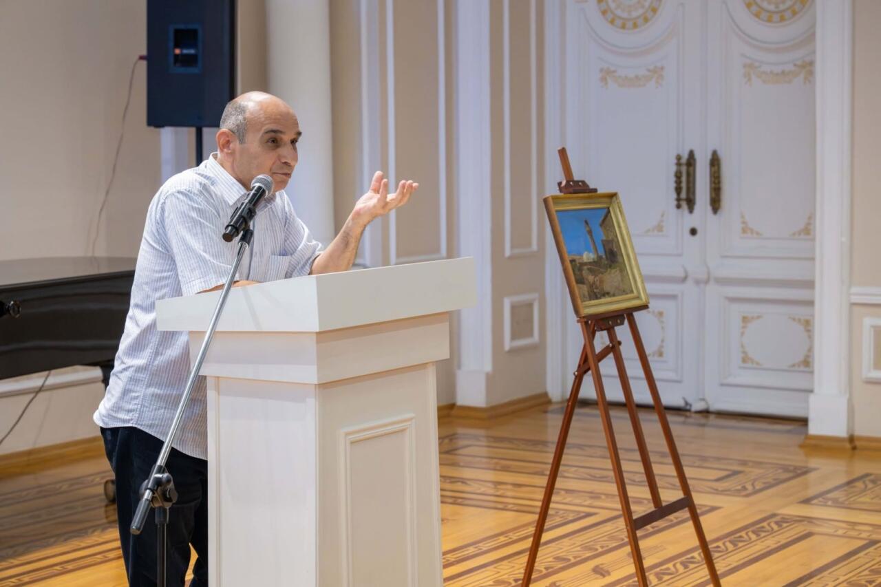 Дворец Ширваншахов глазами Олафа Вигго Лангера