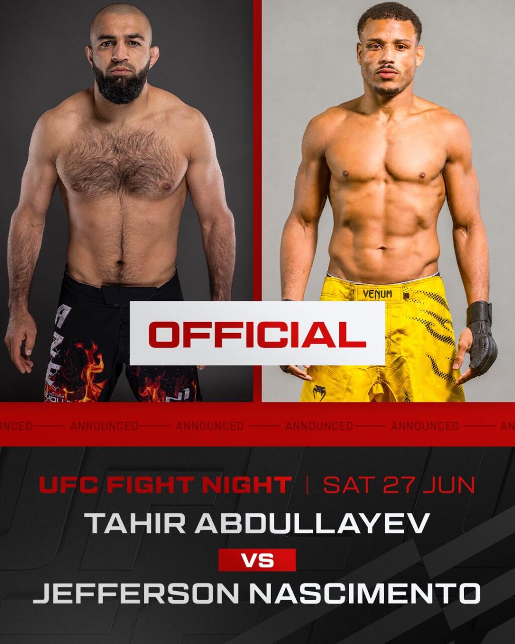 Азербайджанский "Танк" выступит на турнире UFC в Баку