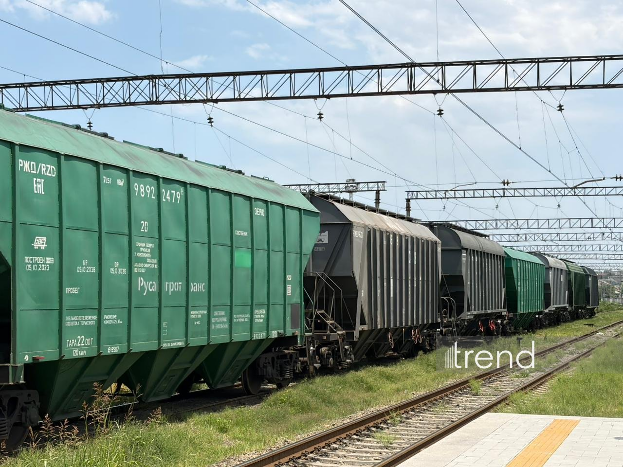Azərbaycan tranziti ilə Ermənistana 30 min tondan çox taxıl göndərilib