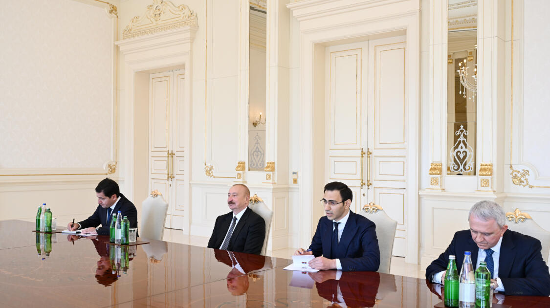 Prezident İlham Əliyev İordaniya Haşimilər Krallığı Nümayəndələr Palatasının nümayəndə heyətini qəbul edib