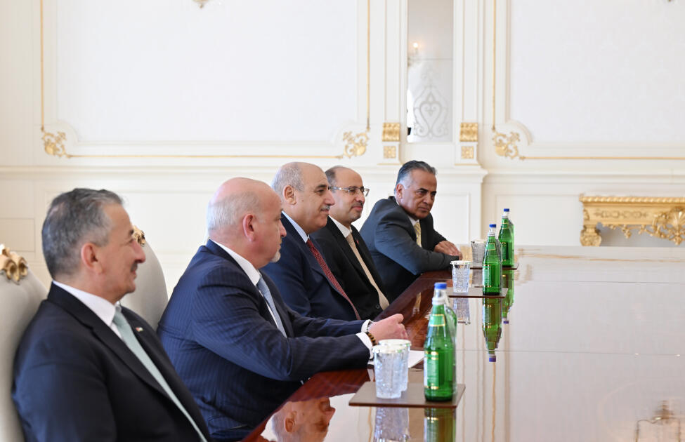 Prezident İlham Əliyev İordaniya Haşimilər Krallığı Nümayəndələr Palatasının nümayəndə heyətini qəbul edib