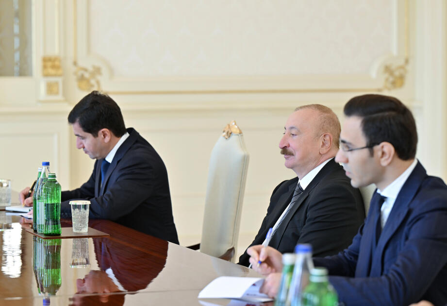 Prezident İlham Əliyev İordaniya Haşimilər Krallığı Nümayəndələr Palatasının nümayəndə heyətini qəbul edib