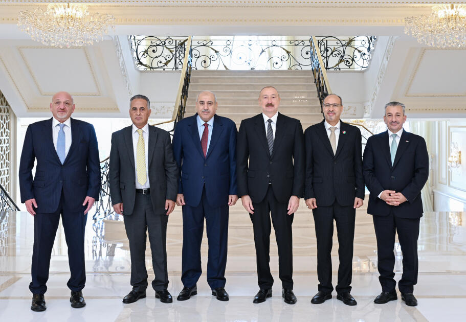 Prezident İlham Əliyev İordaniya Haşimilər Krallığı Nümayəndələr Palatasının nümayəndə heyətini qəbul edib