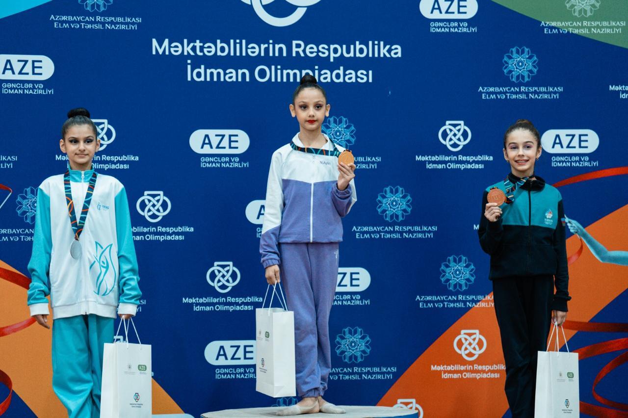 Məktəblilərin Respublika İdman Olimpiadası çərçivəsində bədii gimnastika yarışlarına start verilib