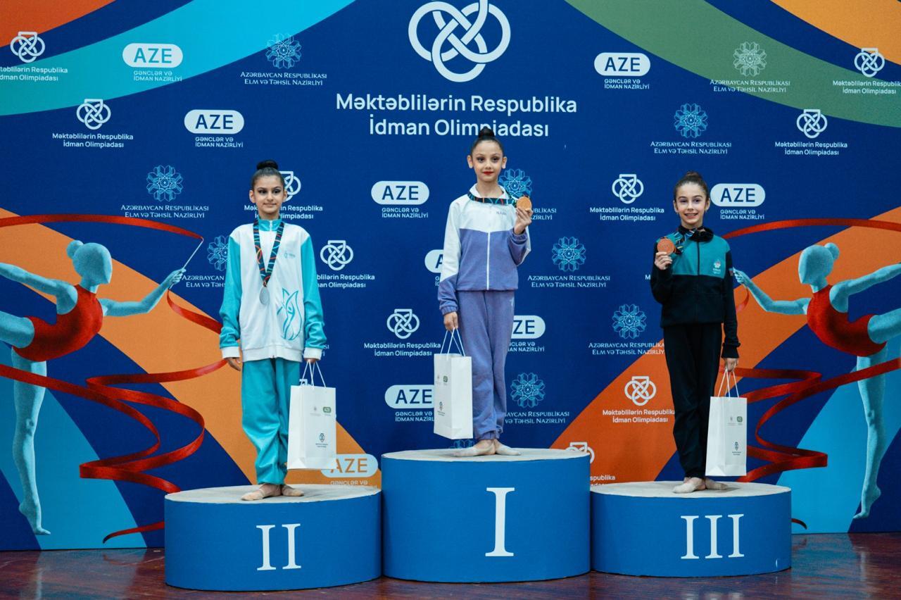 Məktəblilərin Respublika İdman Olimpiadası çərçivəsində bədii gimnastika yarışlarına start verilib