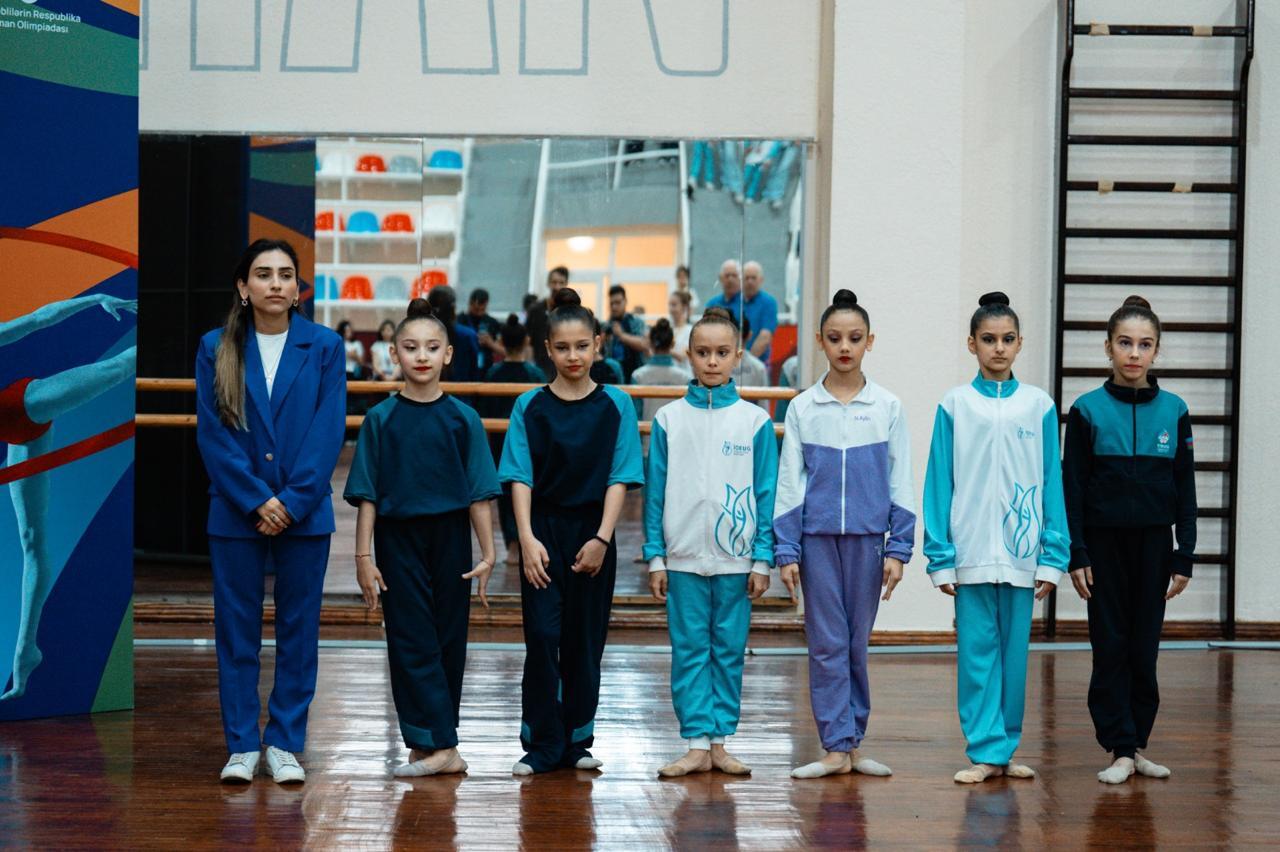 Məktəblilərin Respublika İdman Olimpiadası çərçivəsində bədii gimnastika yarışlarına start verilib