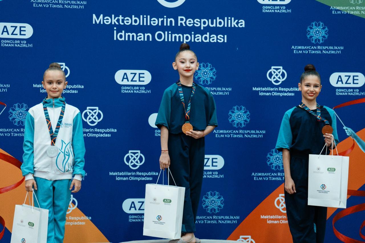 Məktəblilərin Respublika İdman Olimpiadası çərçivəsində bədii gimnastika yarışlarına start verilib